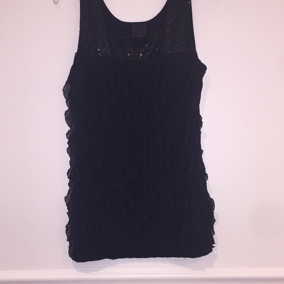 J.T.B. Black tank. Size M - Picture 1 of 3